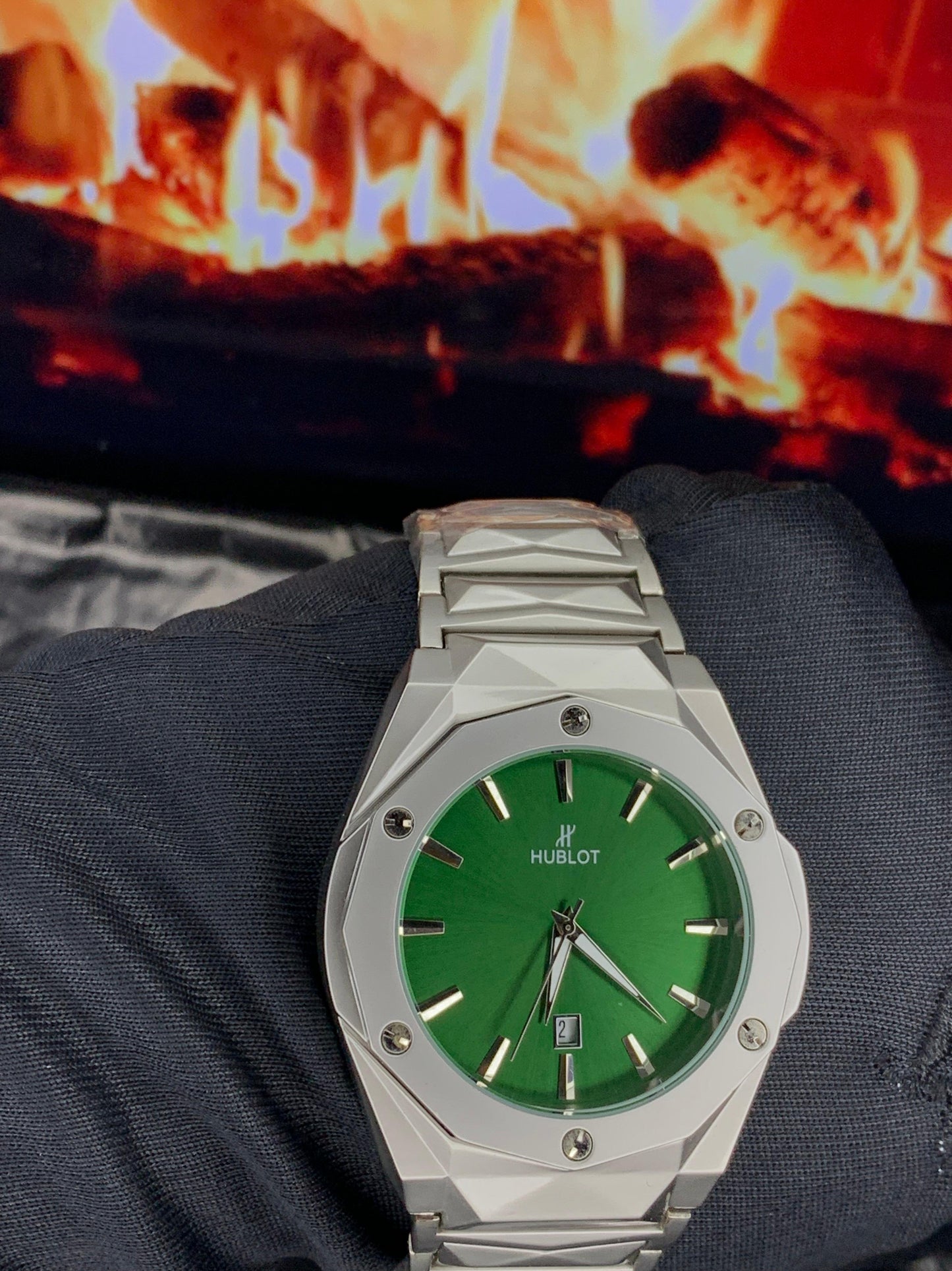 Hublot Classic Green Dial Style