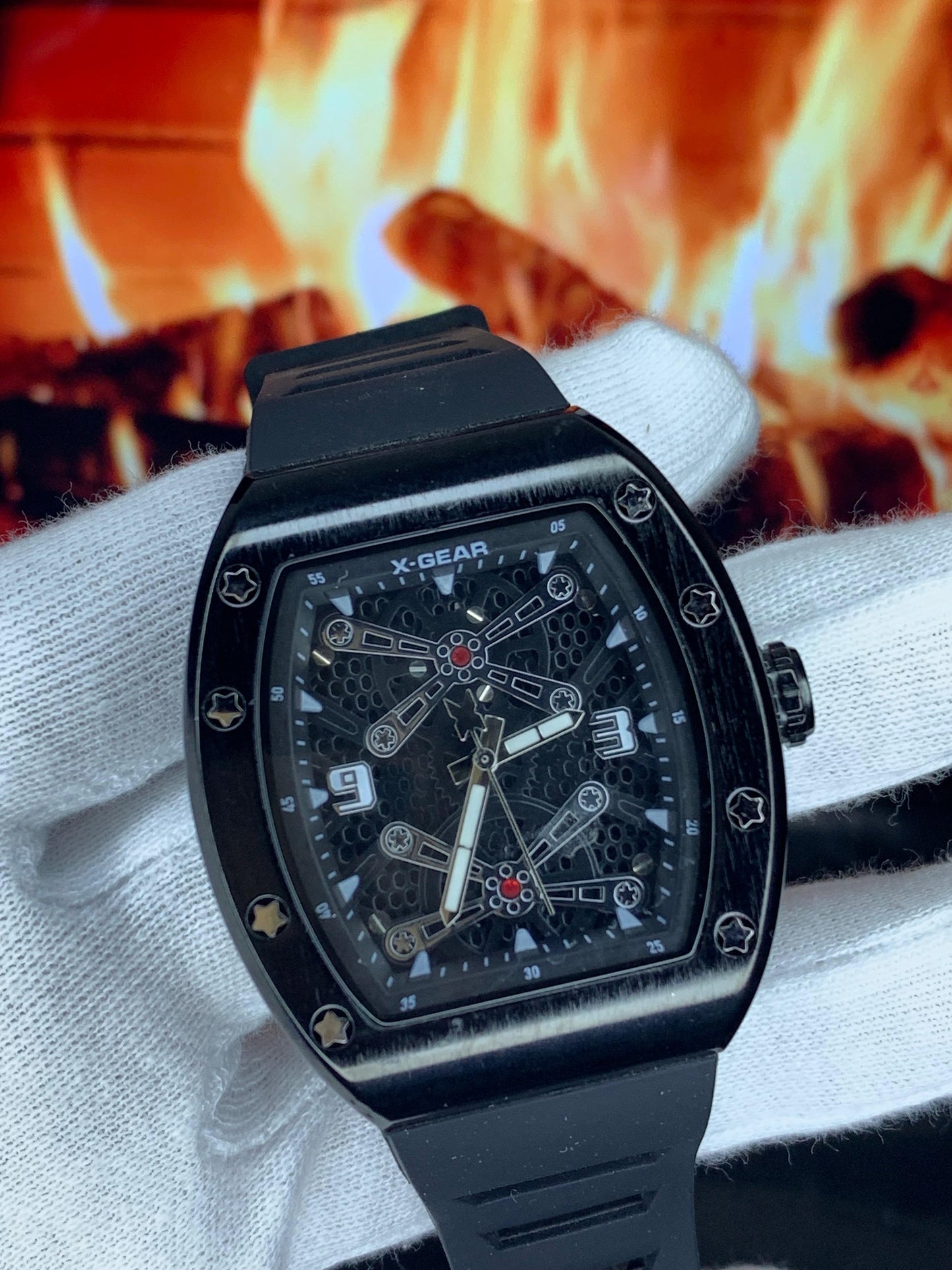 X-GEAR Skeleton Sports watch