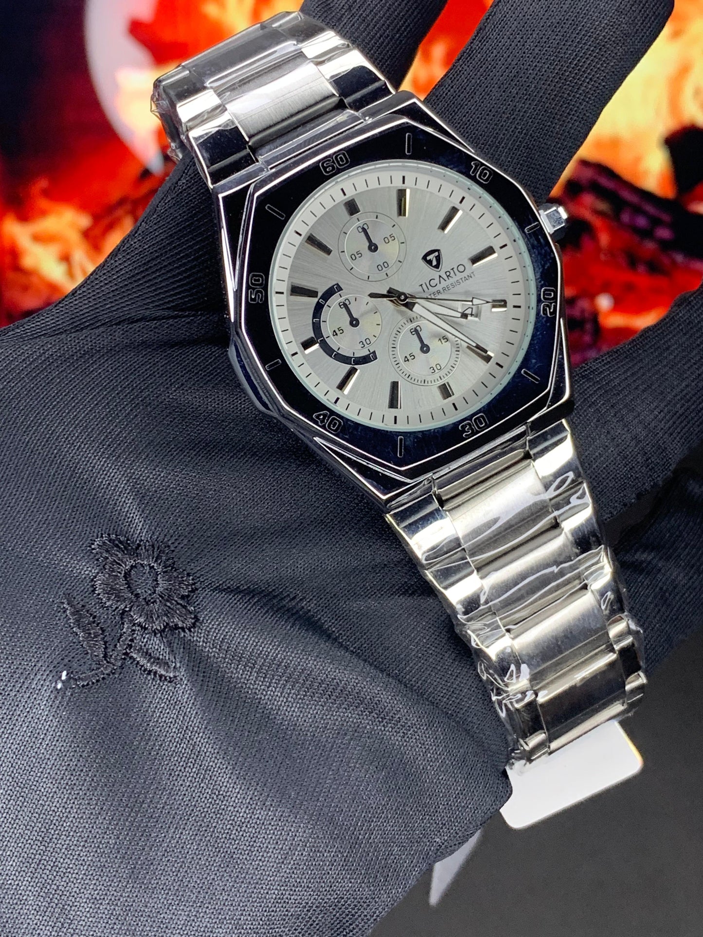 Ticarito Hexagonal Watch