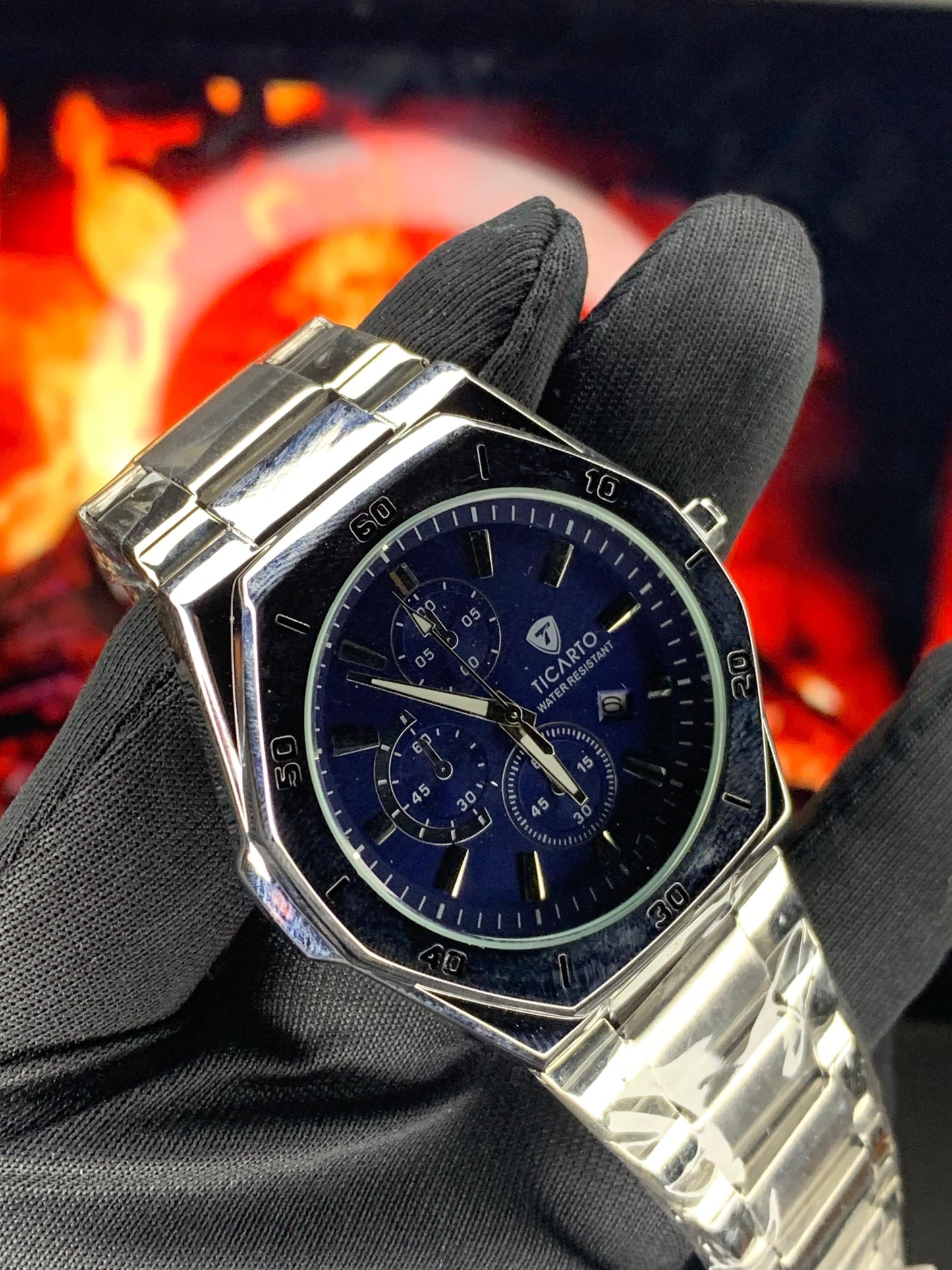 Ticarito Hexagonal Watch