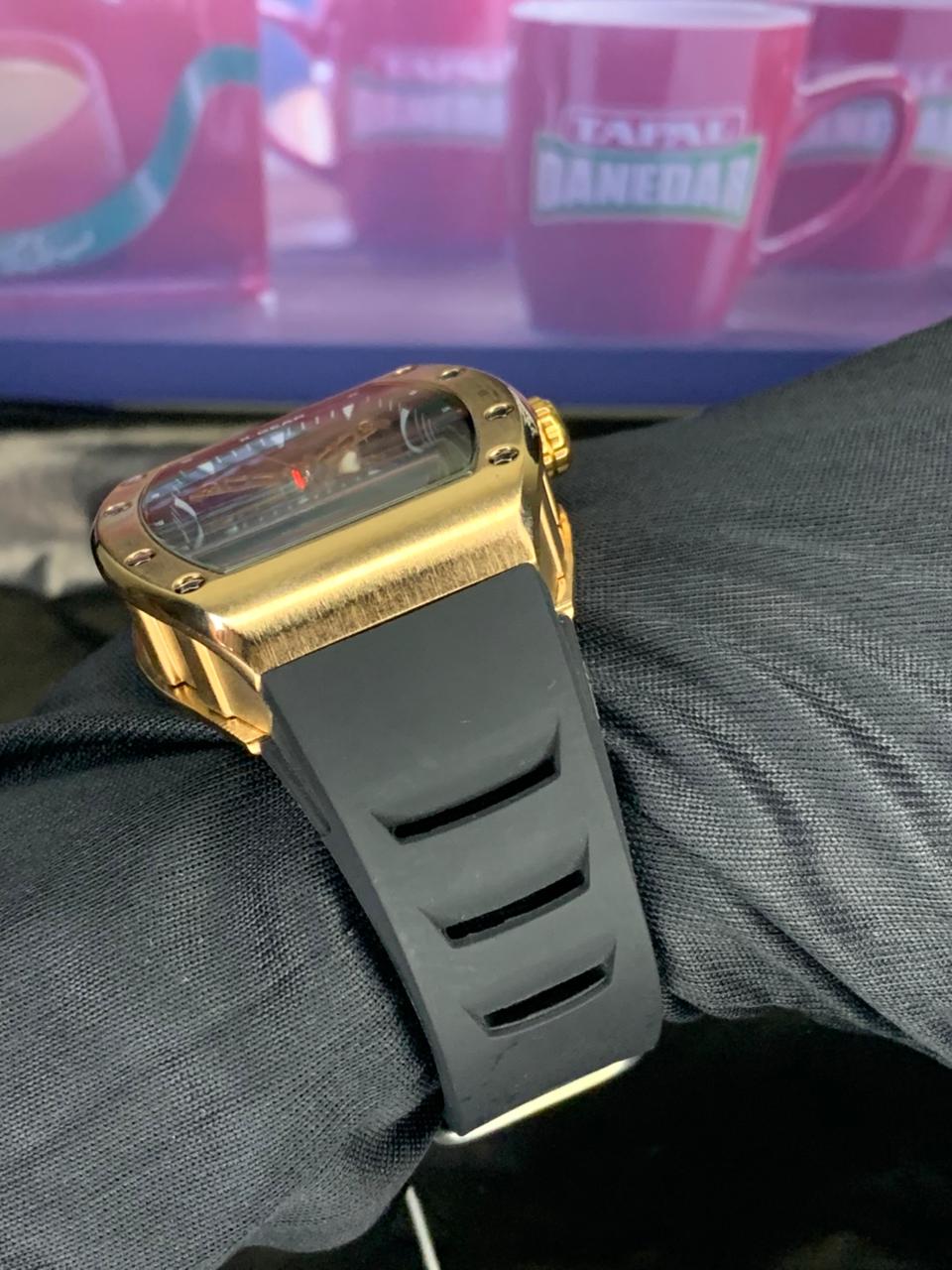 X-GEAR Skeleton Sports Watch – Gold Edition
