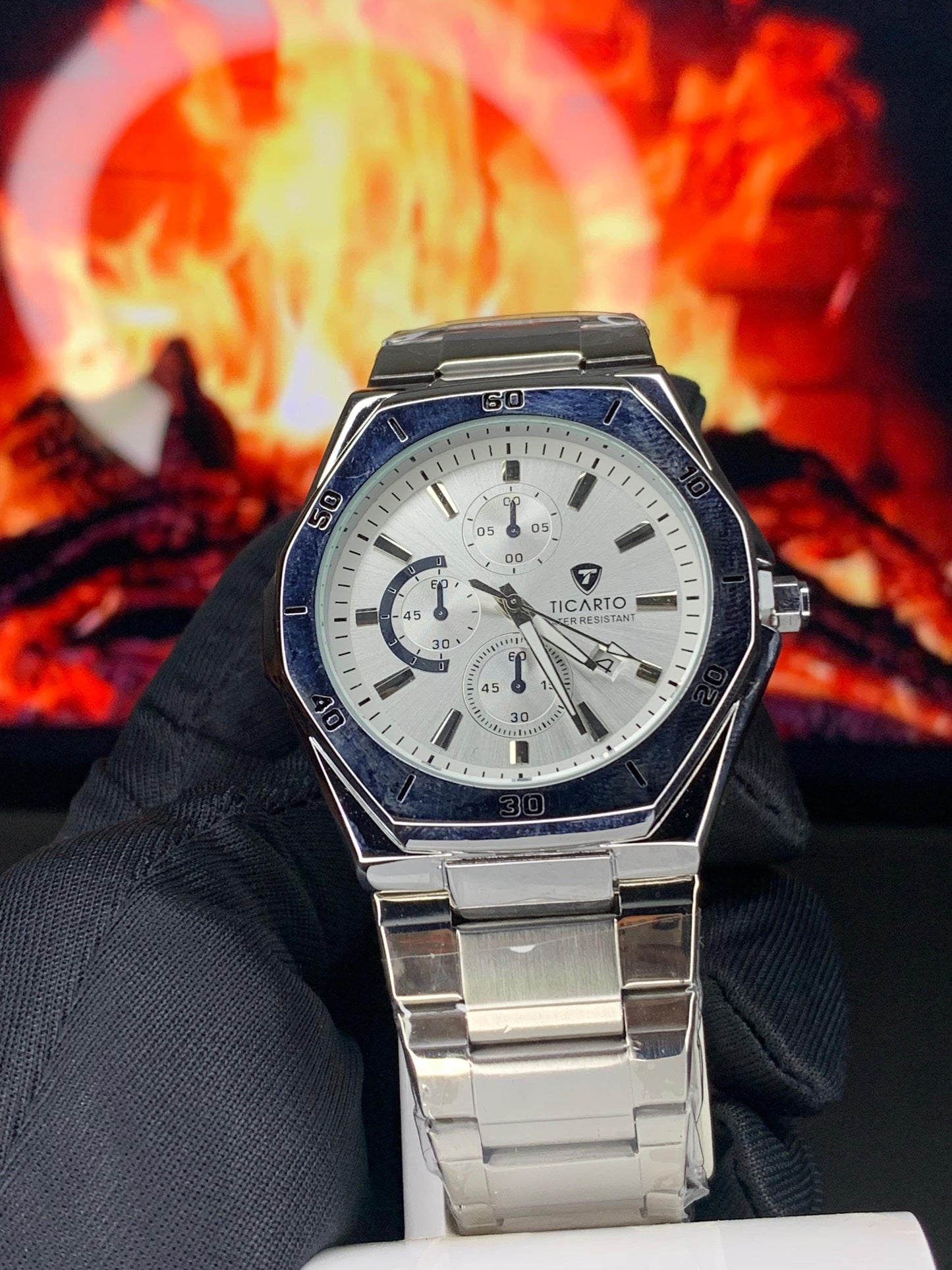 Ticarito Hexagonal Watch