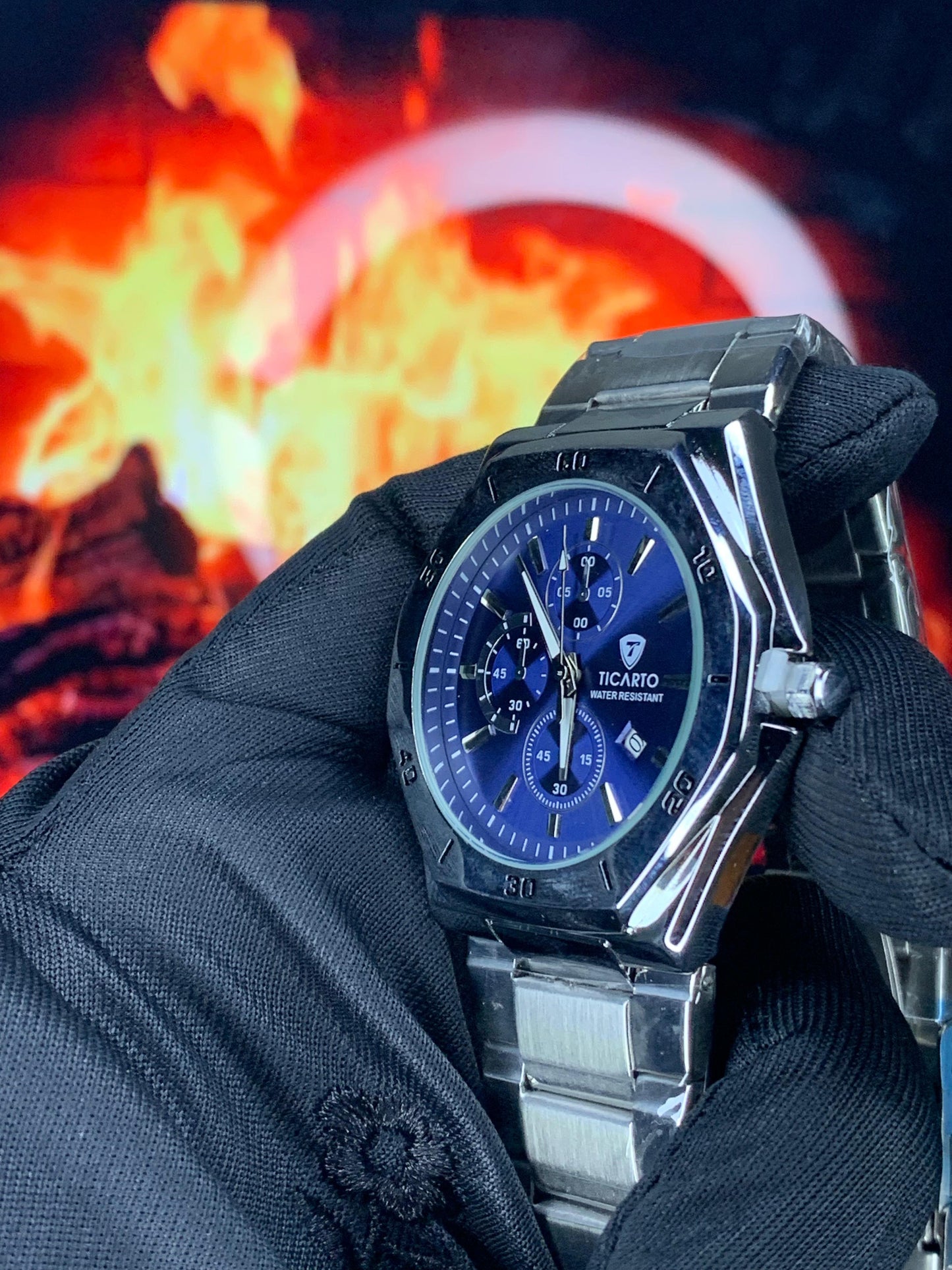 Ticarito Hexagonal Watch